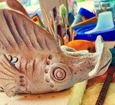 Vis!!!!  Hoe ik vissen beeldhouw