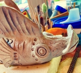 Vis!!!!  Hoe ik vissen beeldhouw